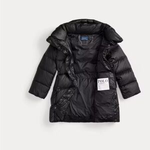 Polo by Ralph Lauren Kids Classic Black Puffer Coat